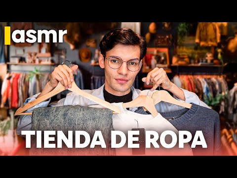 ASMR Español 👕 Roleplay de Vendedor de Tienda de Ropa