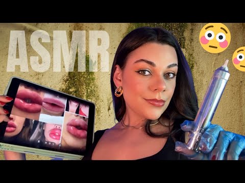 ASMR: Preenchimento Labial Clandestino 👄😶