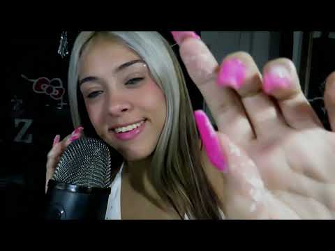 Asmr scratching and kisses 