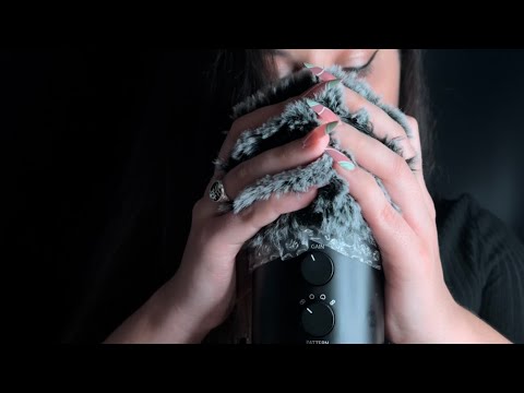 ASMR Masaje Craneal Intenso con Funda Negra/Pelo + Tapping en Vaso