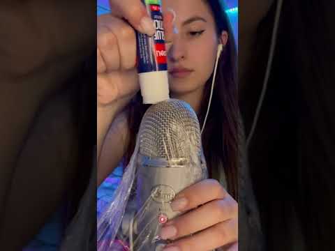 Asmr glue on microphone