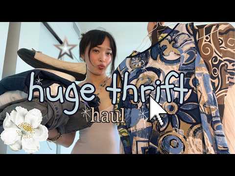 ASMR Huge Thrift Store Haul! 👙