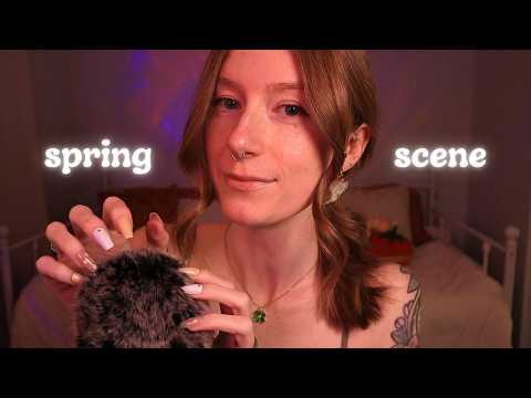 Soft-spoken ASMR | Describing a rainy, spring scene in Vancouver ☔