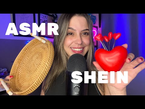 ASMR ABRINDO RECEBIDOS DA SHEIN - ITENS DE CASA 🏠