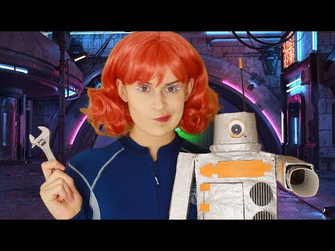 Sci-Fi Fixing you Roleplay [Mechanical ASMR] 🚀