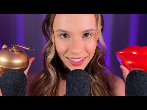 ASMR FAZENDO CÓCEGAS ARREPIANTES no teu CÉREBRO [com 3 microfones]