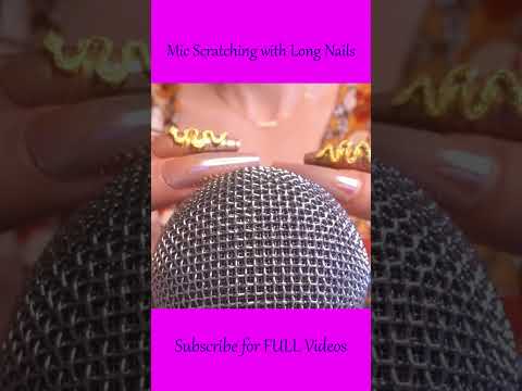 Mic Scratching without Cover ❤️ #asmr #shorts