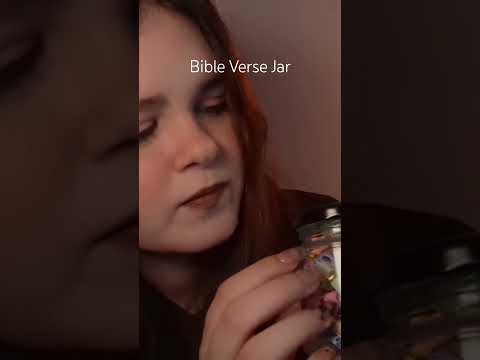 Bible Verse Jar ASMR