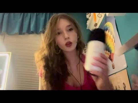 ASMR guess the word 🤫 (up close mouth sounds + inaudible whispers) 
