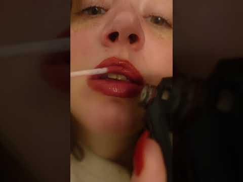 SUPER Close-Up Lipgloss Sounds 👄✨ Sticky, Wet Mouth Sounds ASMR (No Talking) #asmr #lipglossasmr