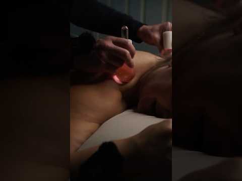 Ice Globes On Her Spine #asmr #shorts