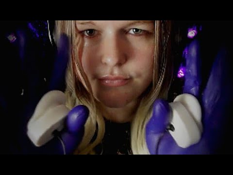 ASMR Lotion Ear Massage, Mouth Sounds, Glove (NO TALKING)