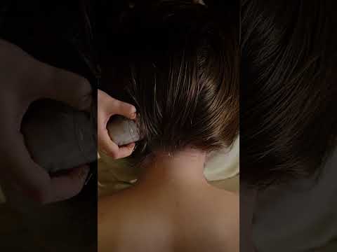 ASMR scalp massage to help you sleep 😴