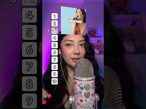 Ranking #ASMR Triggers