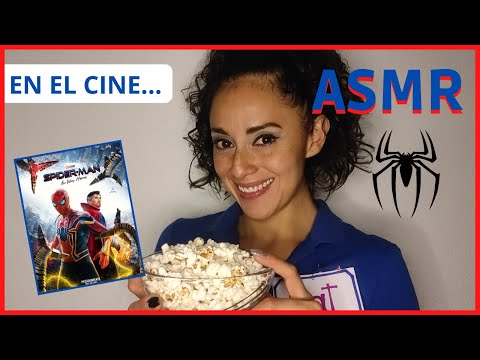 Vas al CINE a ver SPIDERMAN 🕸🕷: NO WAY HOME... Roleplay | ASMR