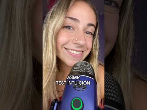 ASMR TEST DE INTUICIÓN 🔥 #asmr #relax #mouthwhisper #argentina #dormir