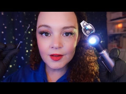 ASMR Ear Cleaning Ear Wax Removal | Gentle Affirmations for Stress Relief | Soft Spoken