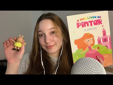 ASMR for KIDS | Coloring Book, Toys and Singing