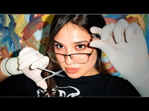 ASMR | Plucking Out Negative Energy With Gloves 🧤 & Scissor ✂️ • POV | THE VJ ASMR