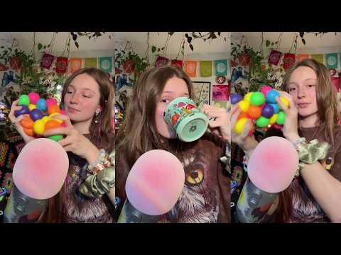 ⭐️Cozy ASMR LIVE Replay (Mostly just Crayola Globbles & Yaps) ⭐️NO MIDROLL ADS ASMR