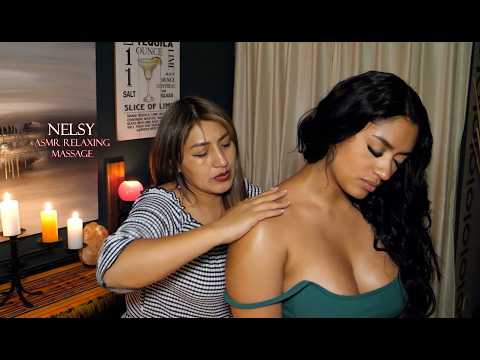 NELSY ASMR 🩵 RELAXING MASSAGE & CALMING WORDS
