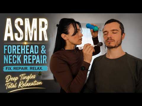 ASMR Hypnotic Forehead & Neck Repair
