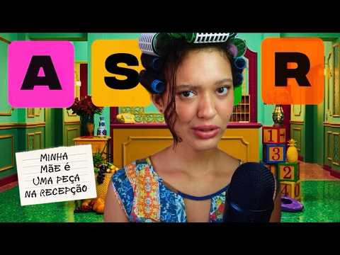 ASMR | CHECK-IN NO HOTEL COM A DONA HERMÍNIA