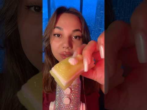 Squishy ASMR 🍰 #asmr #hsyasmr #squishy #squishyasmr #mouthsounds