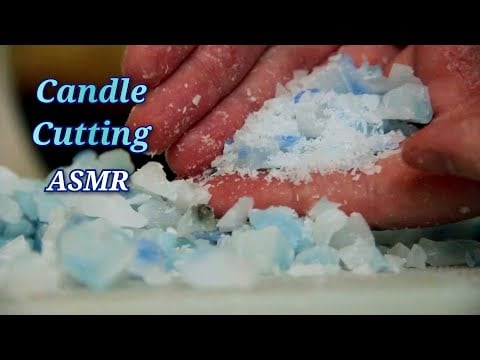 Cutting a Candle like Soap | ASMR 🕯