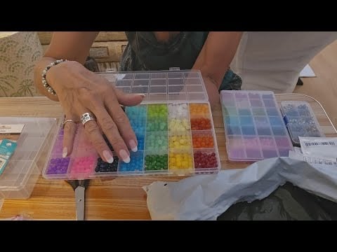 ASMR💎Unpackaging More Treasures and Placing into Containers. Soft Spoken 