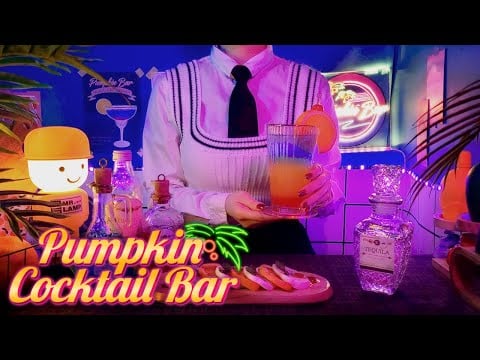 ASMR | 빗소리와 감성 칵테일 바 🍸 바텐더 RP | 롤플레이 한국어 상황극