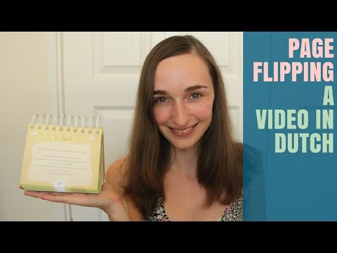 ASMR Dutch Ear To Ear Whispering With Mouth Sounds & Page Flipping (Nederlandse ASMR fluister video)