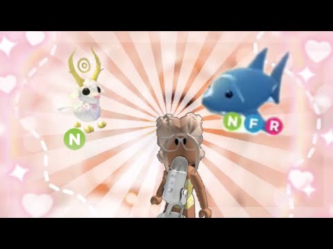 Making 2 neon legendarys in adopt me~ mouth sounds ASMR