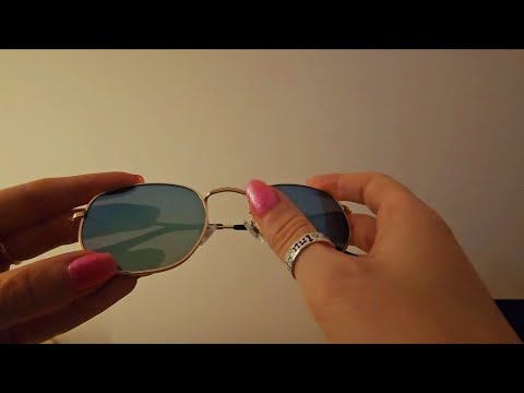 ASMR show and tell | sunglasses haul | whispering