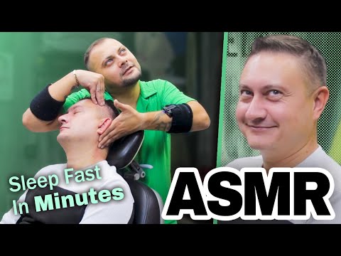 DEFINITIVE SLEEP | Amazing ASMR Barber Massage IN Real Barber Shop