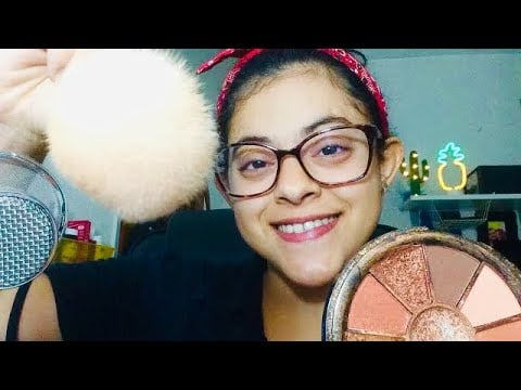 ASMR - Melhor amiga faz sua maquiagem