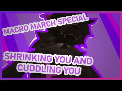[FURRY ASMR] Shrinking you and cuddling you closely 💗💓