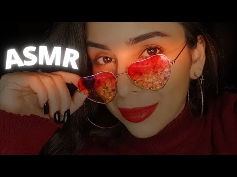 TAPPING NA MINHA COLEÇÃO DE ÓCULOS | Tapping On My Glasses (ASMR PTBR)