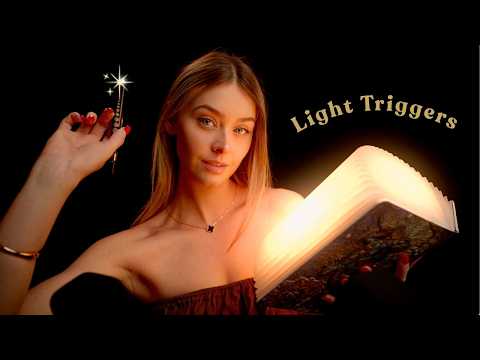 ASMR Relaxing Light Triggers For HEAVY Eyes