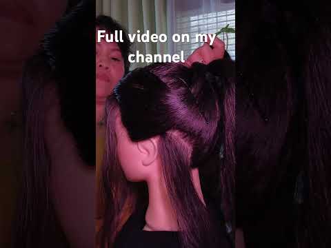 Hairstyle #foryou #asmr #enjoy