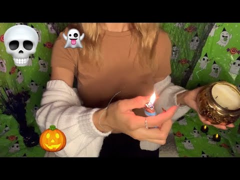 ASMR Halloween  🎃 👻 spooky triggers for sleep 💤