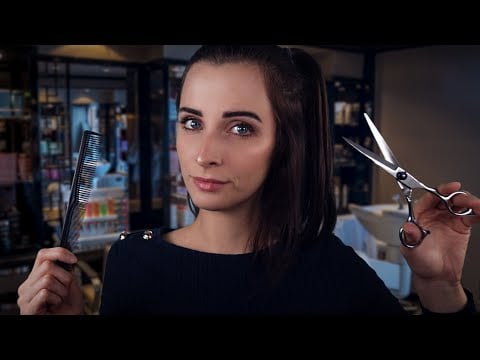 ASMR Deutsch: Friseur Roleplay ✂ Haare schneiden und einschlafen (Soft Spoken German ASMR)