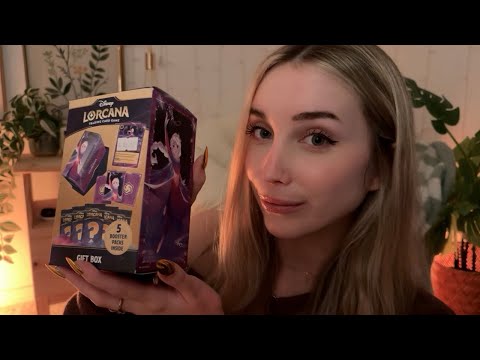 ASMR Disney Lorcana Special Edition Box Opening (all packs, whispered)
