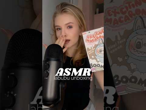 ASMR Labubu Unboxing. Don’t forget to like, comment, and subscribe #ASMR #Labubu #Unboxing #Whisper