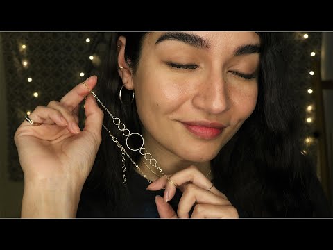 ASMR Jewelry Haul (Show & Tell, Tapping, Whispered)