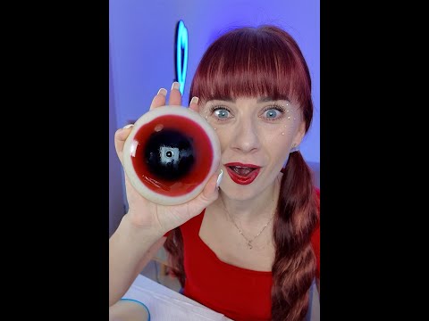 ASMR Emoji Eating Giant Gummy Eyeballs, Jelly, Ice Cream LIVE