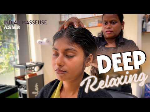 Experience Deeper Relaxation With Deep Pressure Neck & Back Massage || ASMR Head Massage