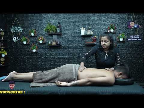 Full Body Relaxation By Lady Barber Chaitali | ASMR Body Massage Therapy By Beautiful Lady Barber