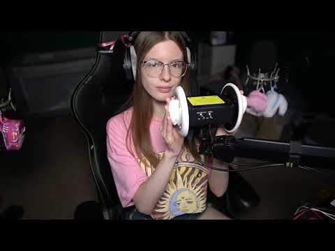 ASMR Crispy Mouth Sounds and Ear Attention 