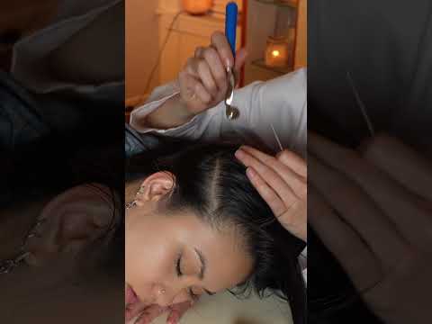 Asmr scalp 💆🏻‍♀️ #asmr #asmrsounds #asmrvideo #relax #relaxing #satisfying #hair #tingles #sleep